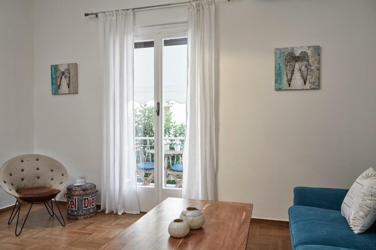 Cozy And Bright 2Bd Apartment In Kolonaki Athen Eksteriør billede